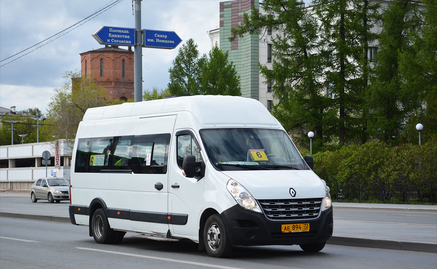 Тюменская область, Renault Master (NIAF04, НиАЗ) № АЕ 894 72 Тюменская область, Renault Master (NIAF04, НиАЗ) № АЕ 894 72