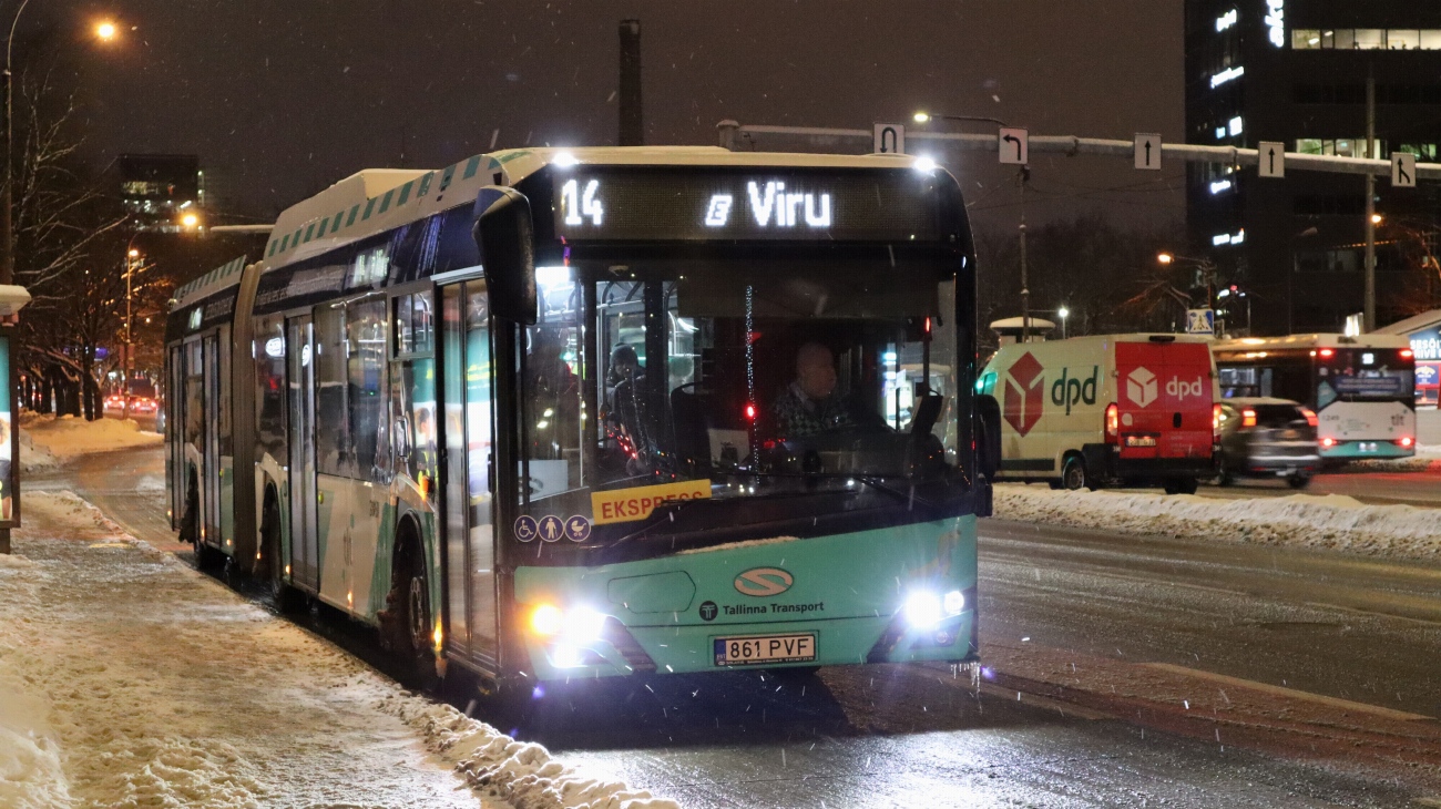 Эстония, Solaris Urbino IV 18 CNG № 2861