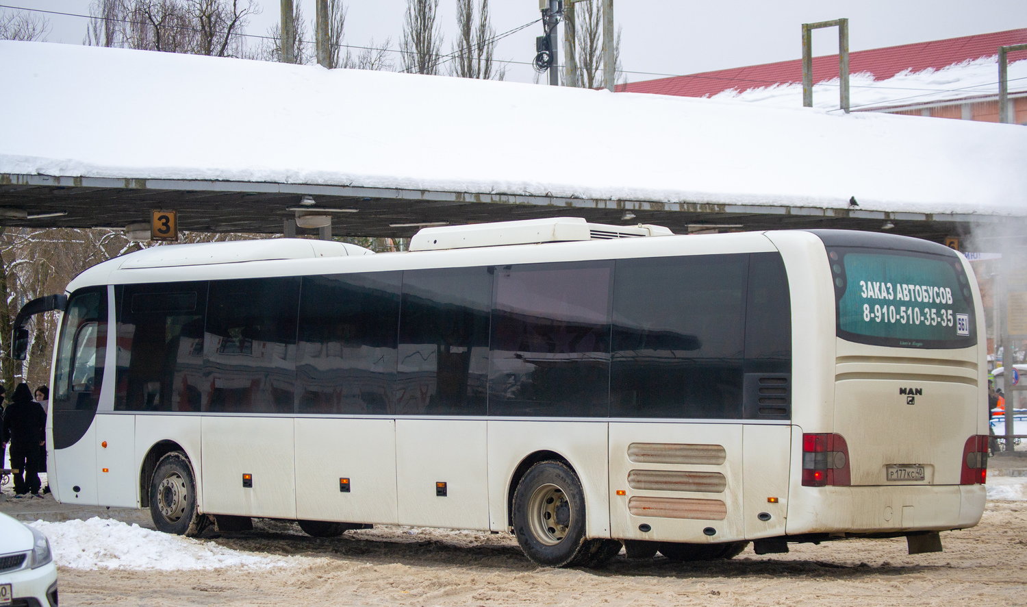 Калужская область, MAN R12 Lion's Regio ÜL314 № Р 177 КС 40