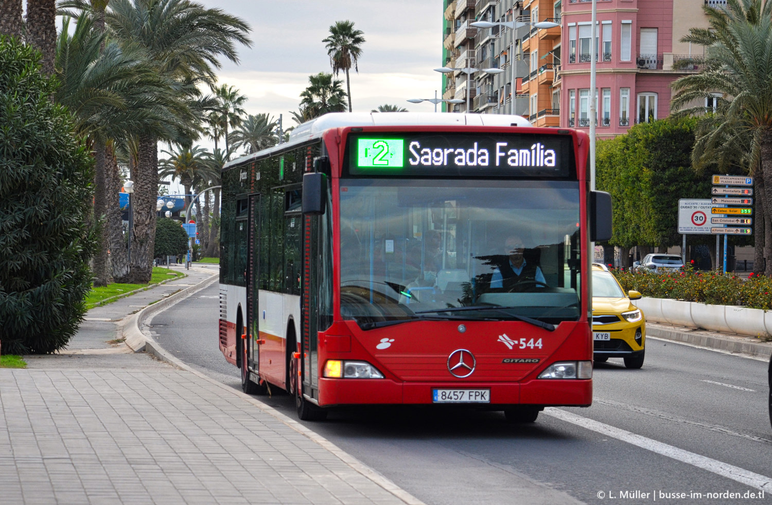 Spain, Mercedes-Benz O530 Citaro # 544