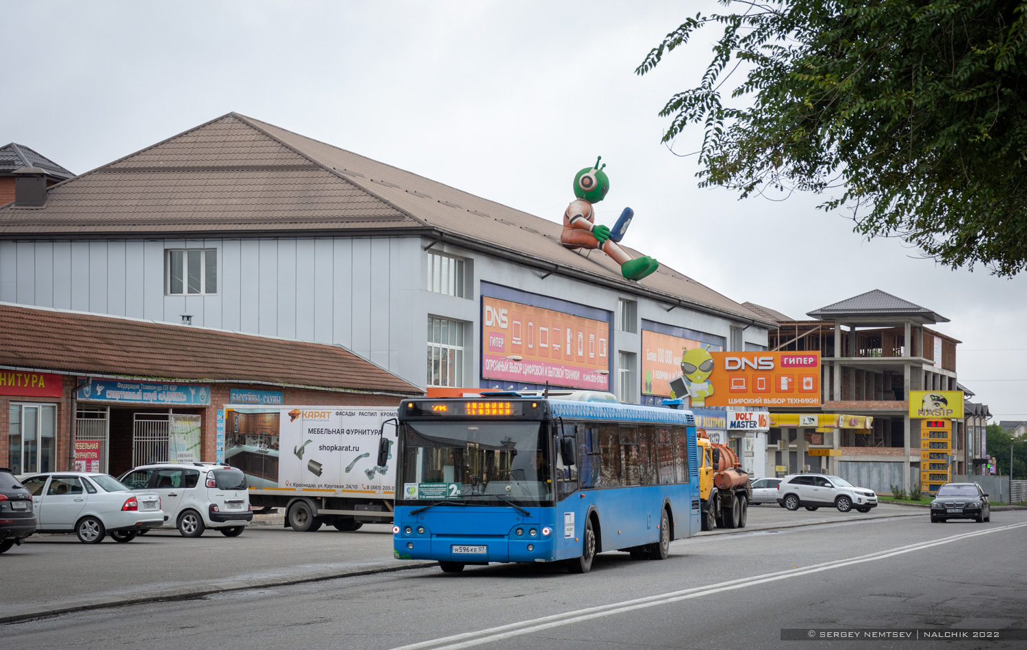 Кабардино-Балкария, ЛиАЗ-5292.22-01 № 053