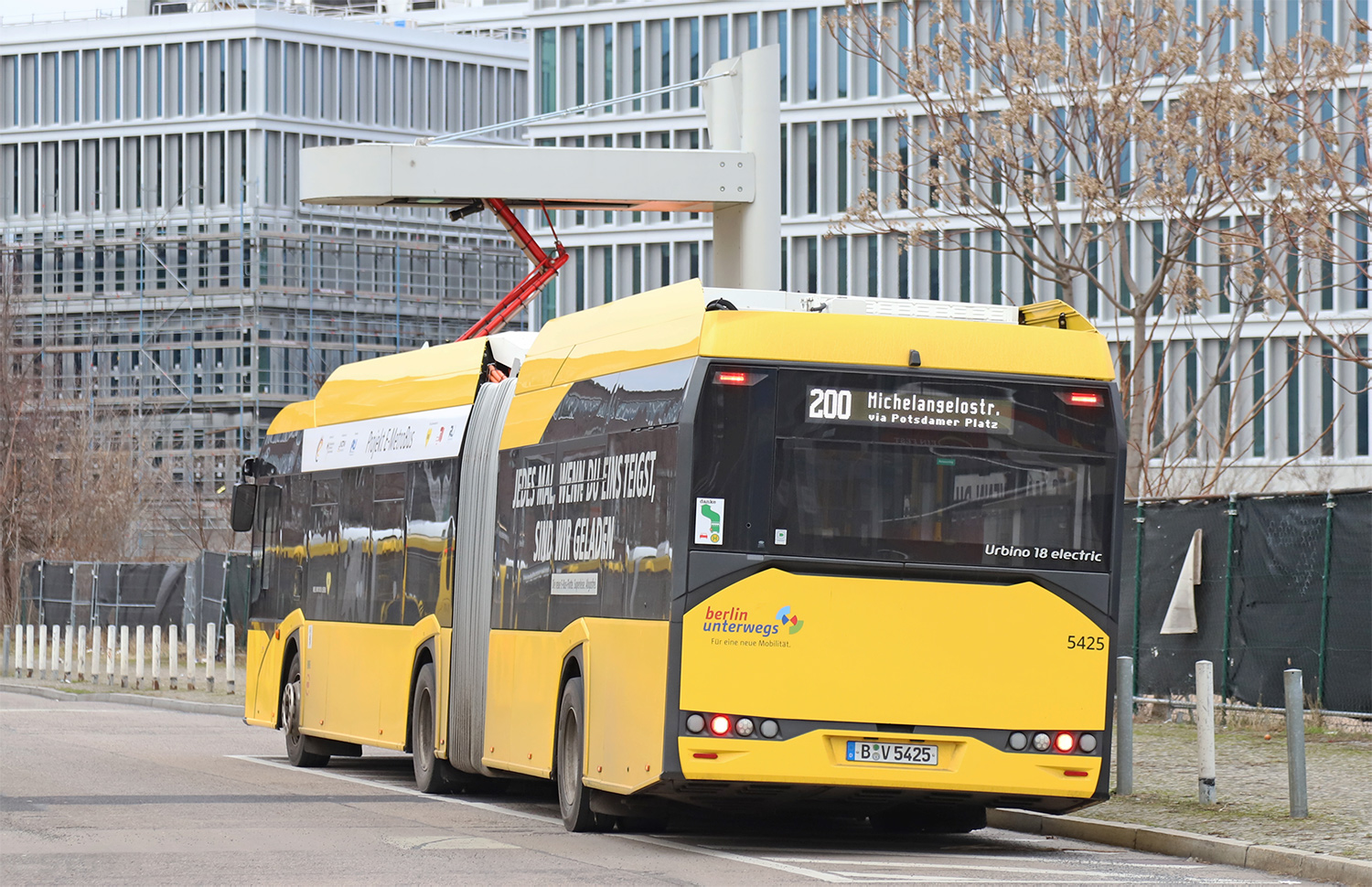 Берлин, Solaris Urbino IV 18 electric № 5425