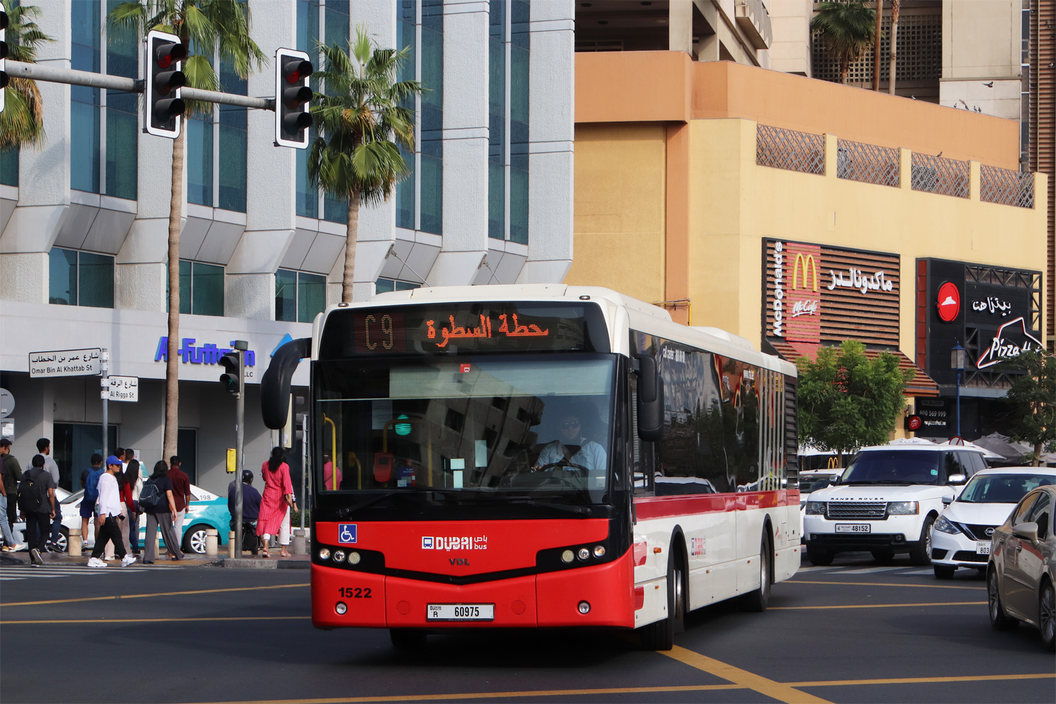 ОАЭ, VDL Citea CLF-120.310 № 1522 ОАЭ, VDL Citea CLF-120.310 № 1522