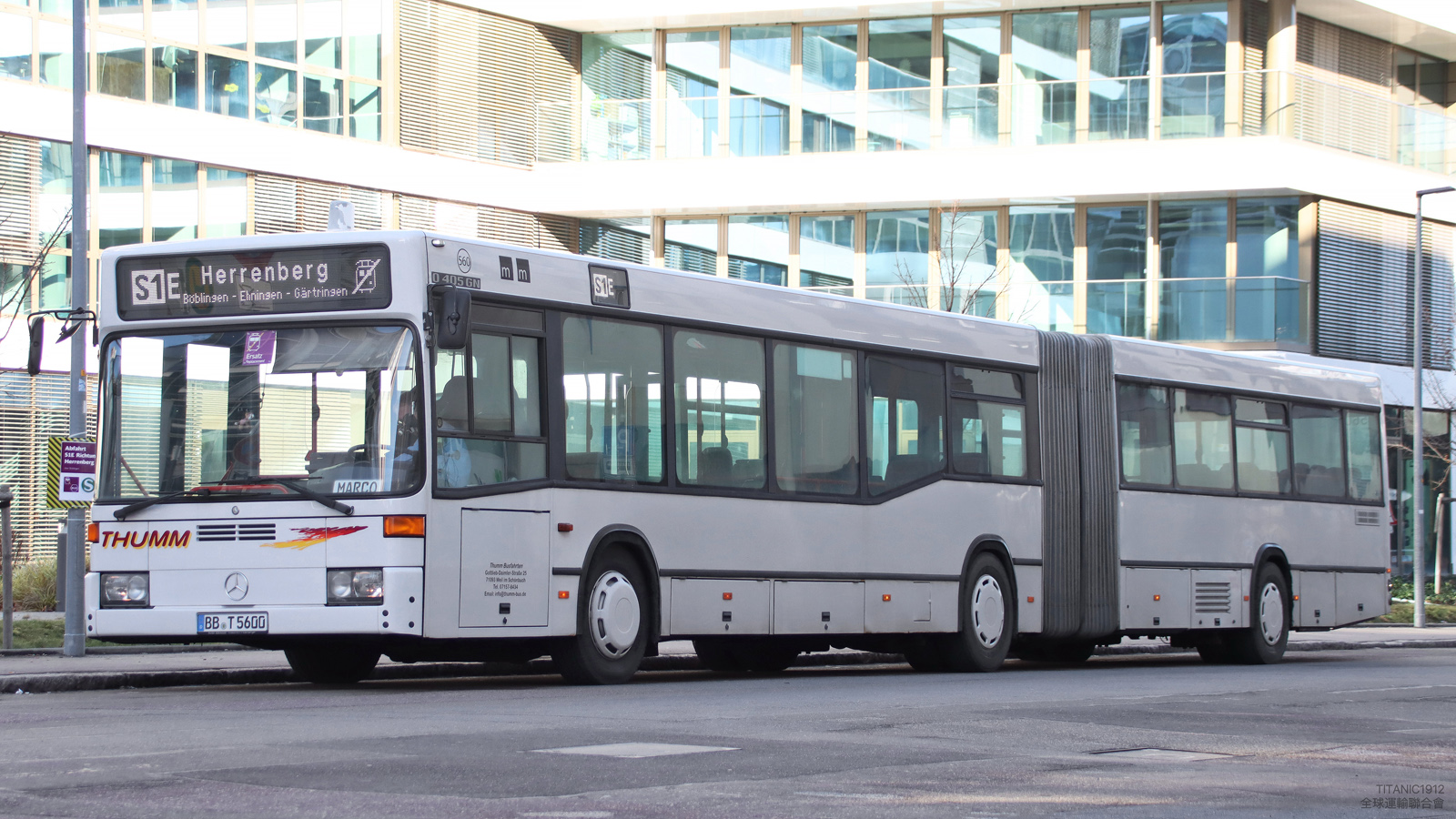 Баден-Вюртемберг, Mercedes-Benz O405GN2 № BB-T 5600