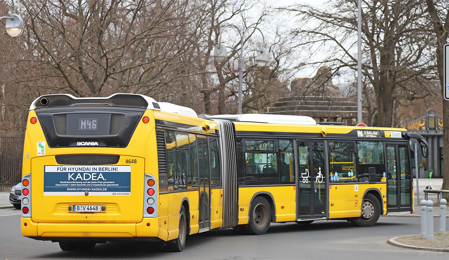 Берлин, Scania Citywide LFA № 4648