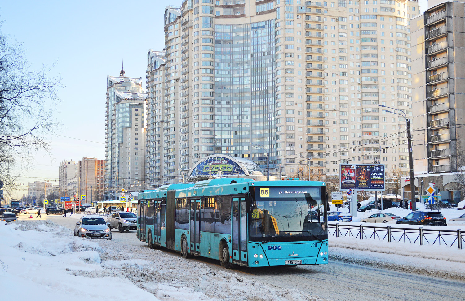 Санкт-Петербург, МАЗ-216.066 № 2211