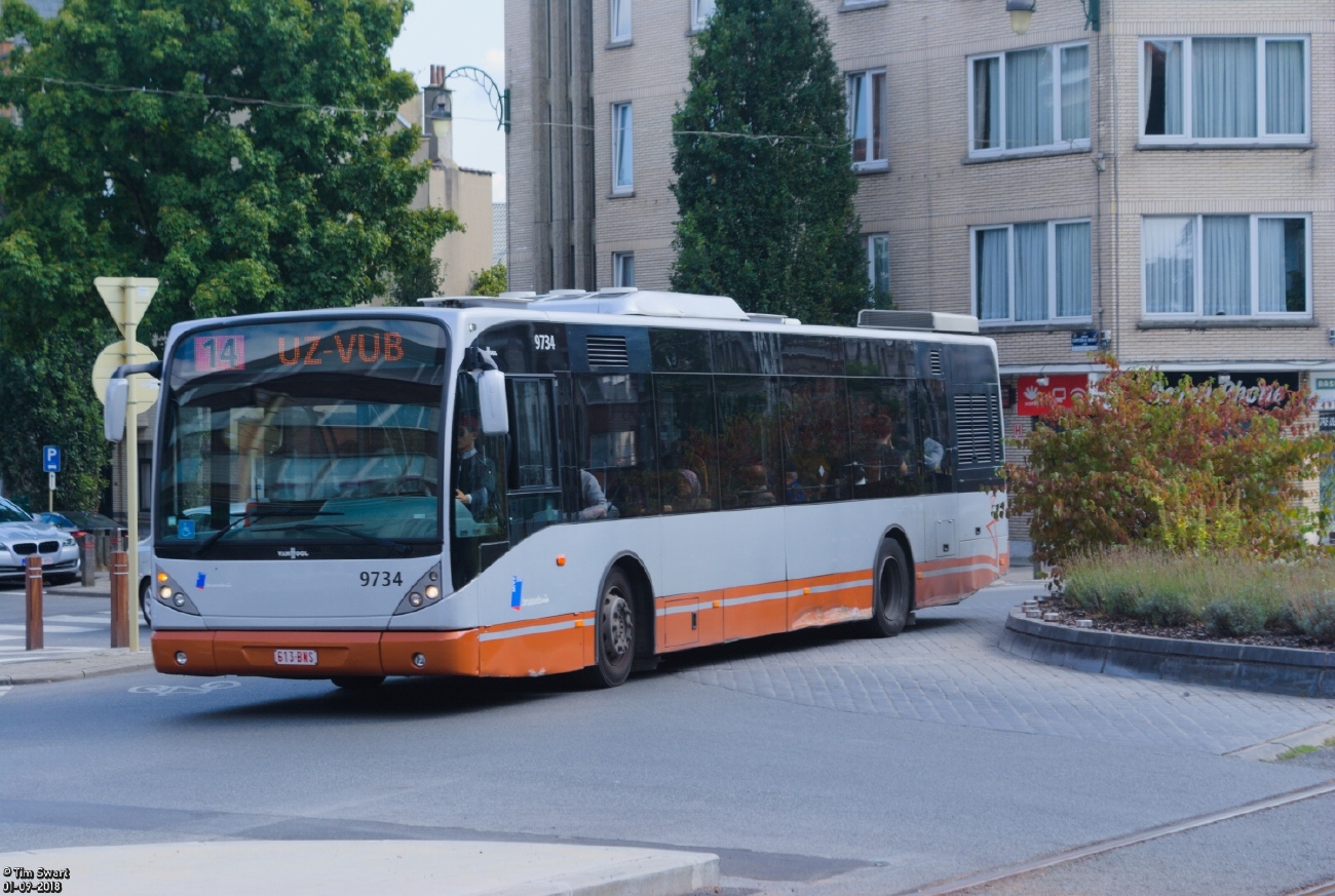 Бельгия, Van Hool New A330 № 9734