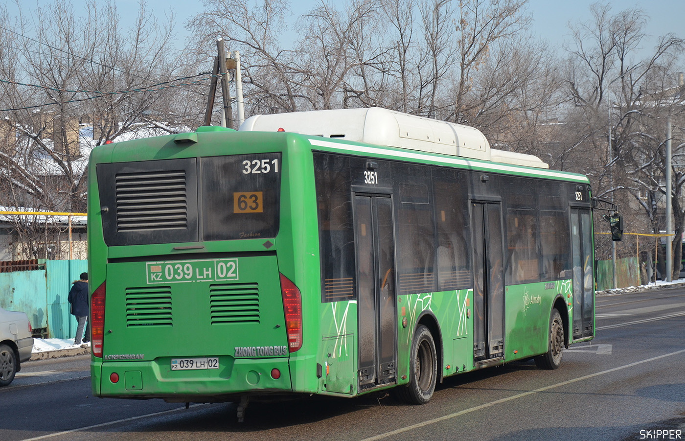 Алматы, Zhong Tong LCK6125HGAN № 3251