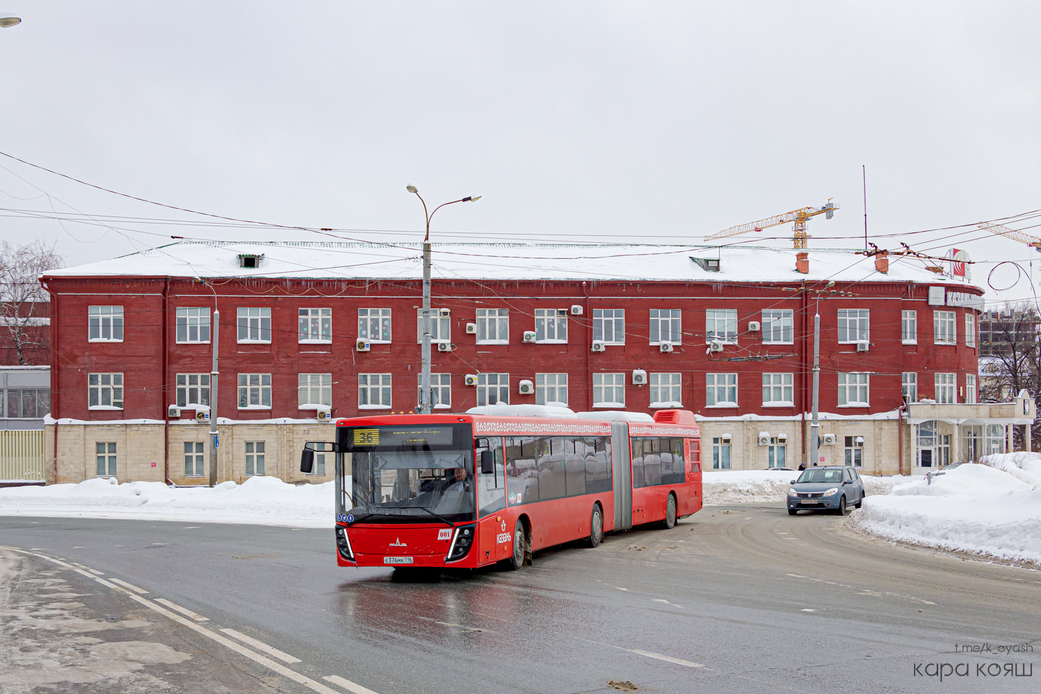 Татарстан, МАЗ-216.047 № 001