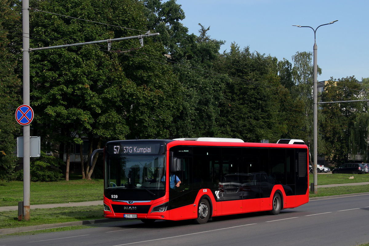 Литва, MAN 12C Lion's City 12 NL330 EfficientHybrid № 939