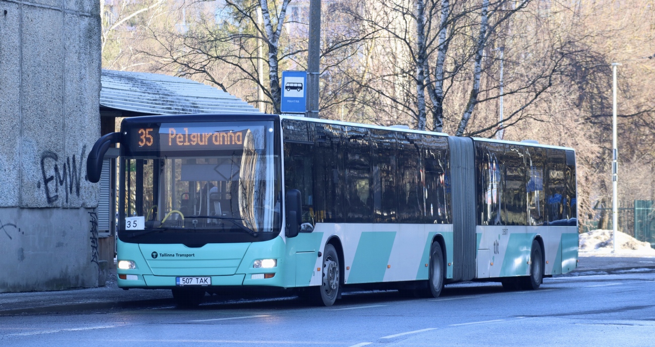 Эстония, MAN A40 Lion's City GL NG323 № 3507