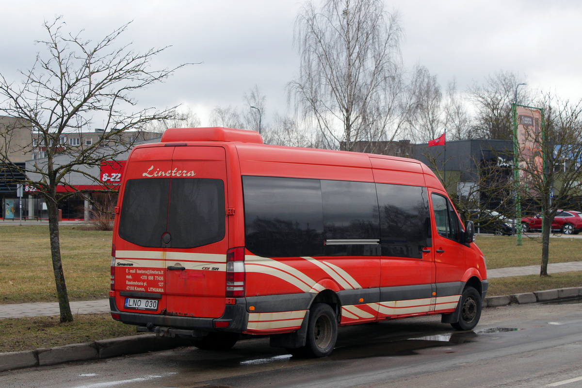 Литва, Mercedes-Benz Sprinter W906 511CDI № LNO 030