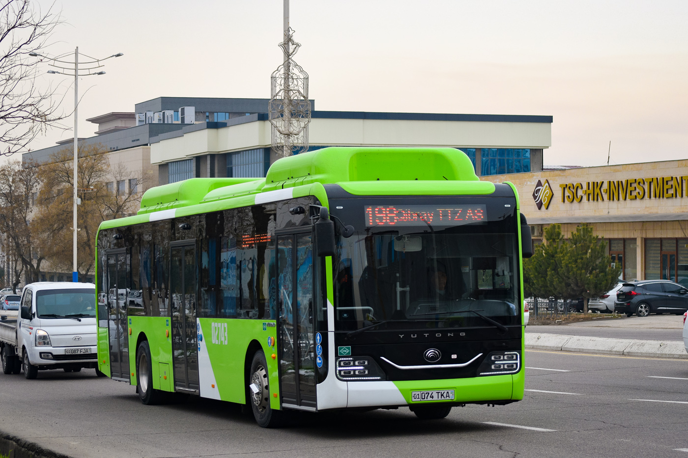 Узбекистан, Yutong ZK6126HG № 02743
