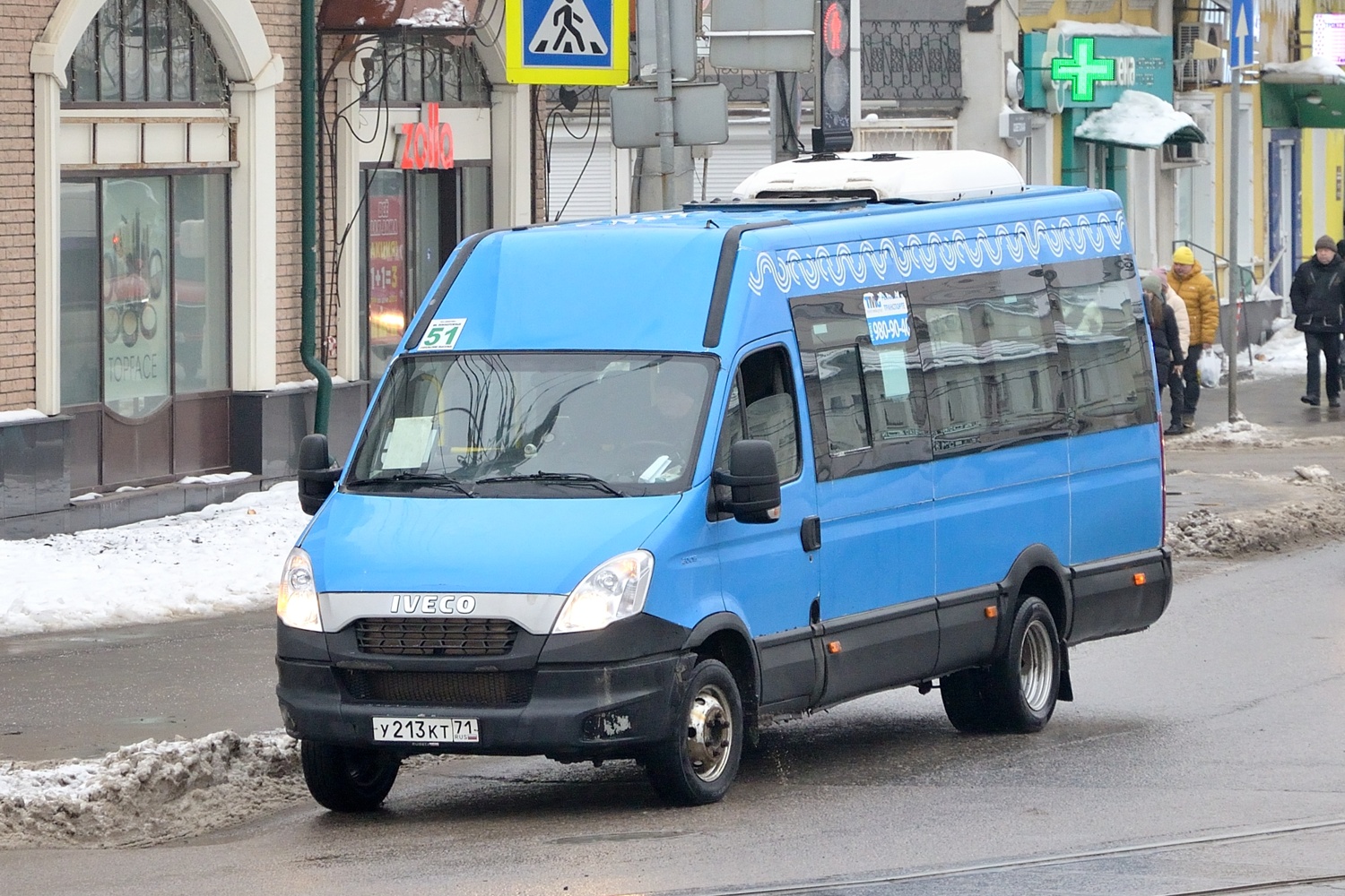 Тульская область, Нижегородец-2227UU (IVECO Daily) № У 213 КТ 71