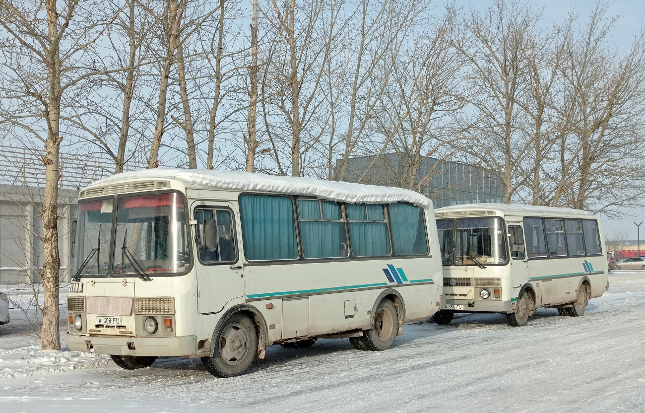 Алматы, ПАЗ-32053 № A 308 FU