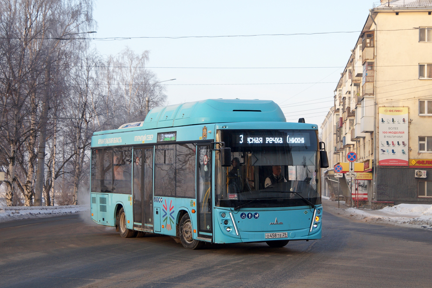 Архангельская область, МАЗ-206.948 № О 458 ТЕ 29