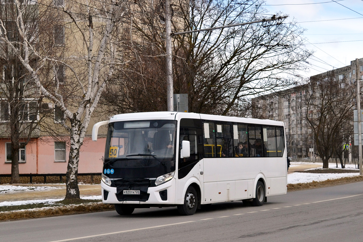 Ставропольский край, ПАЗ-320415-04 "Vector Next" № К 820 ТК 126