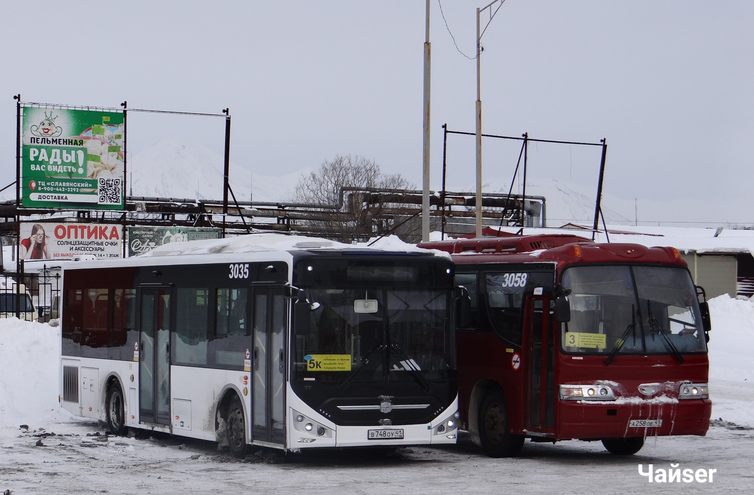 Камчатский край, Zhong Tong LCK6105HG № 3035