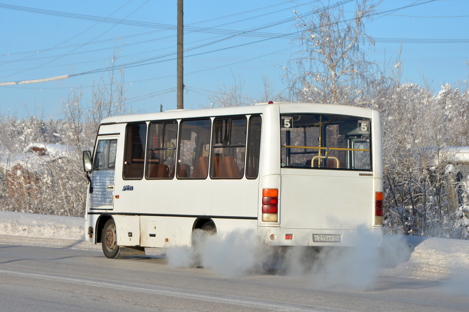 Саха (Якутия), ПАЗ-320302-08 № С 215 КР 14