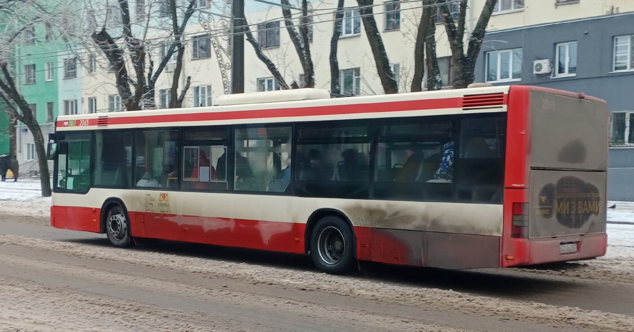 Днепропетровская область, MAN A21 NL283 № GD 5838A