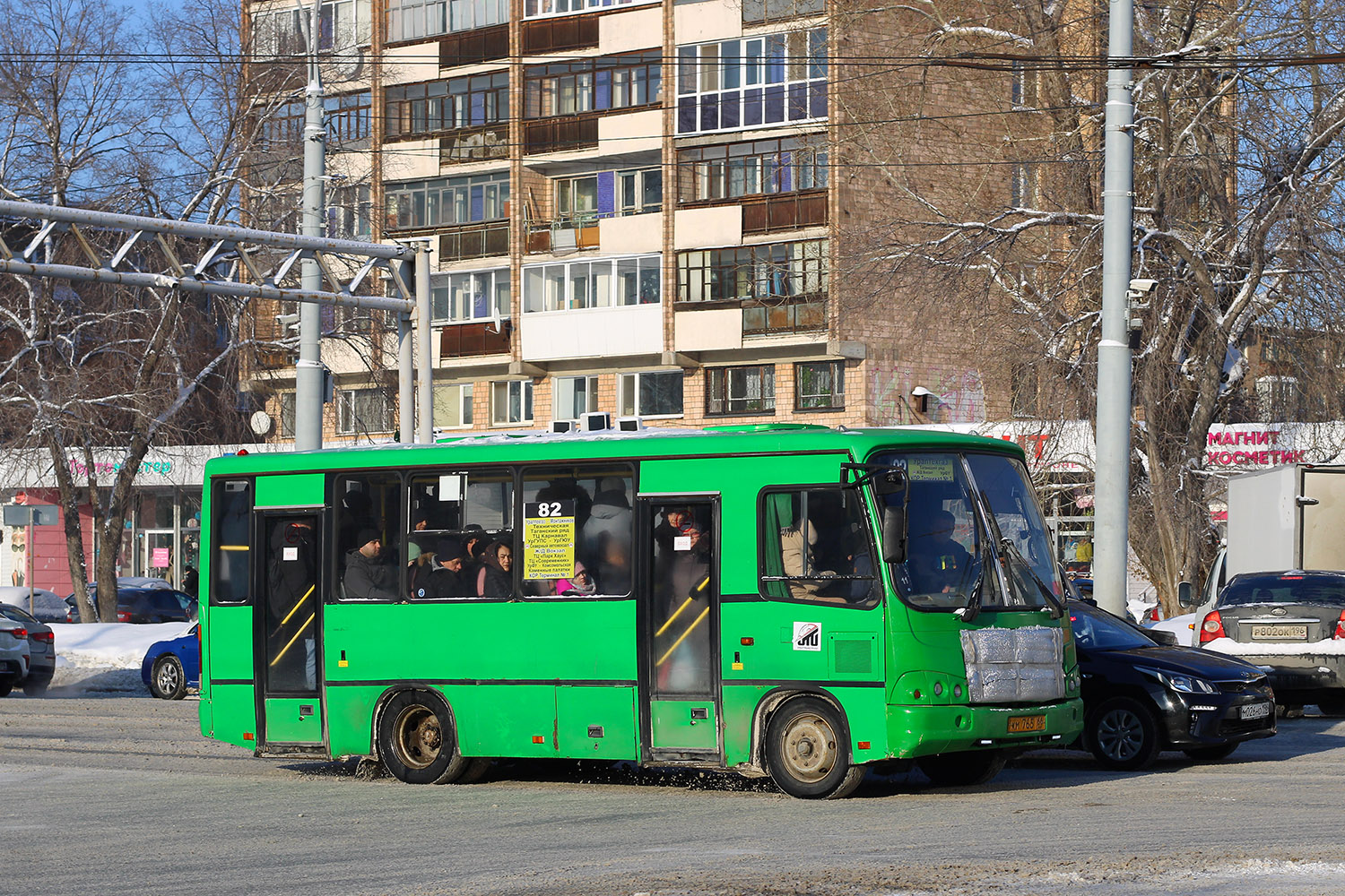 Sverdlovsk region, PAZ-320402-05 Nr. КМ 765 66