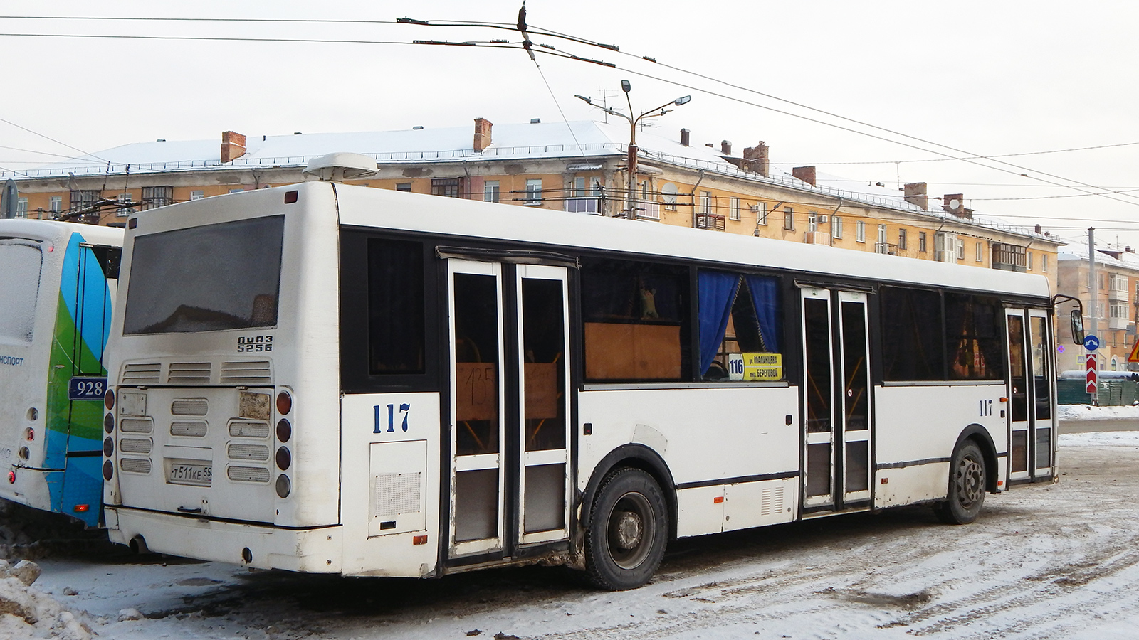 Омская область, ЛиАЗ-5256.60 № 117