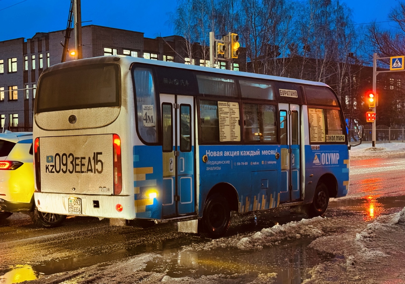 Северо-Казахстанская область, Lishan LS6670G № 093 EEA 15