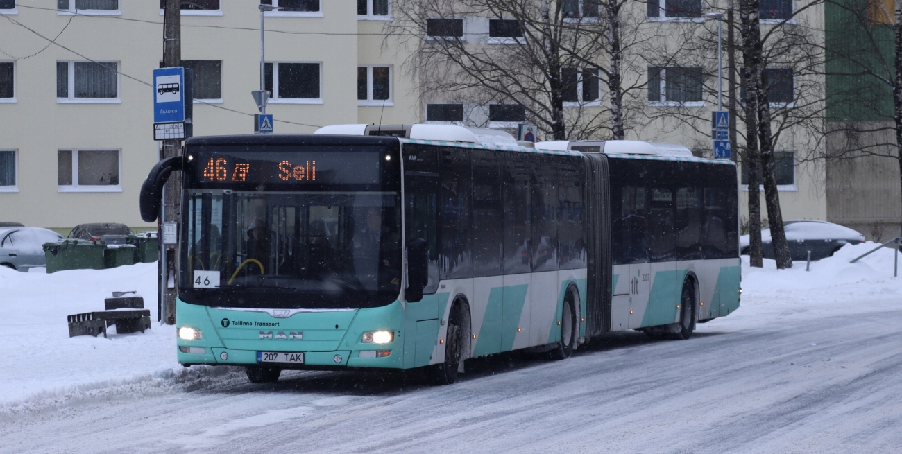 Эстония, MAN A40 Lion's City GL NG323 № 3207