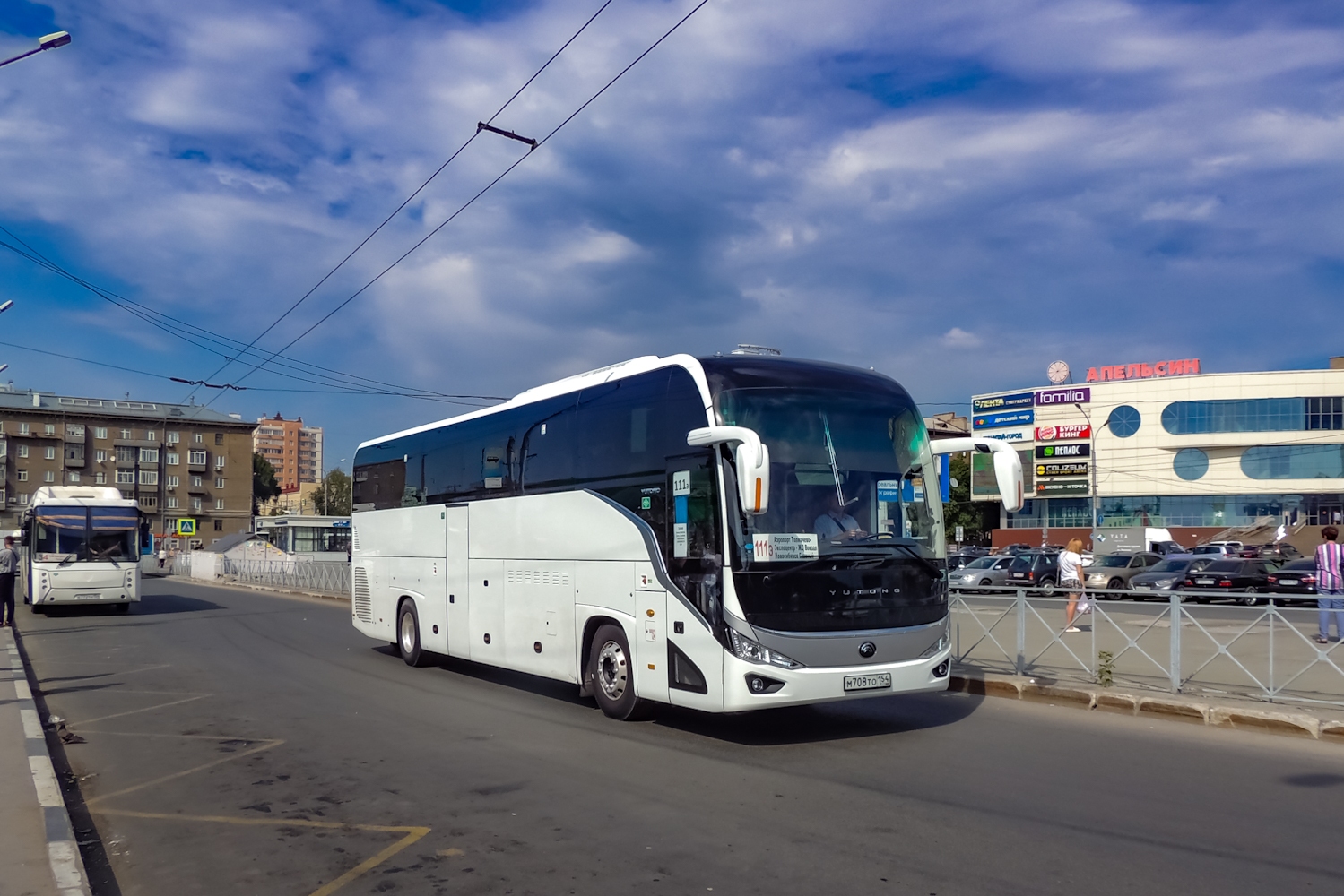Новосибирская область, Yutong C12PRO (ZK6128HN) № М 708 ТО 154