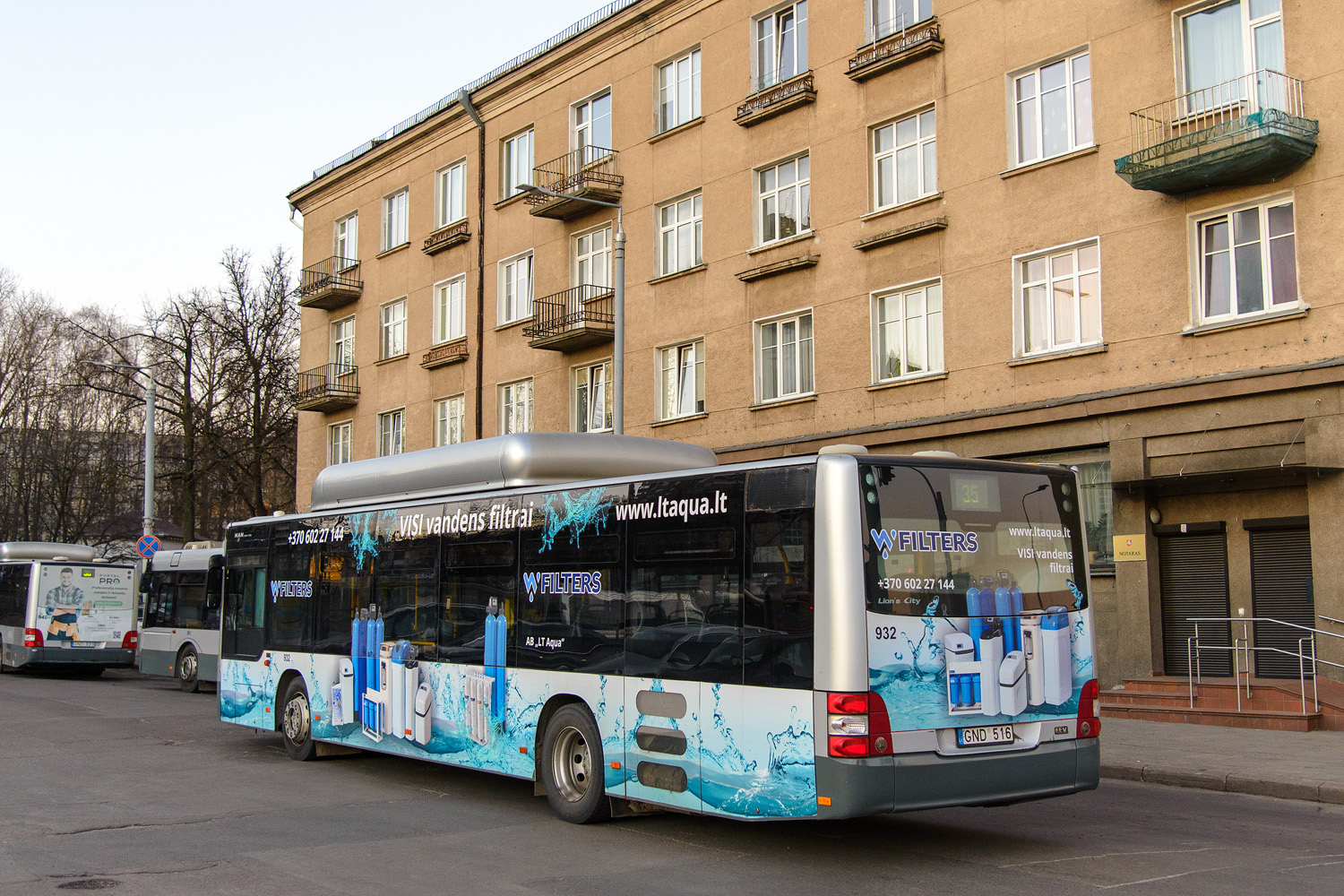 Lithuania, MAN A21 Lion's City NL273 CNG # 932