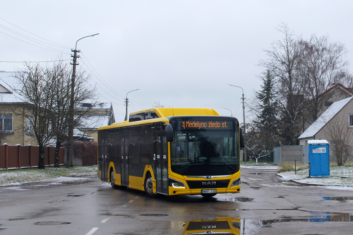 Литва, MAN 12C Lion's City 12 G NL280 EfficientHybrid № 1225