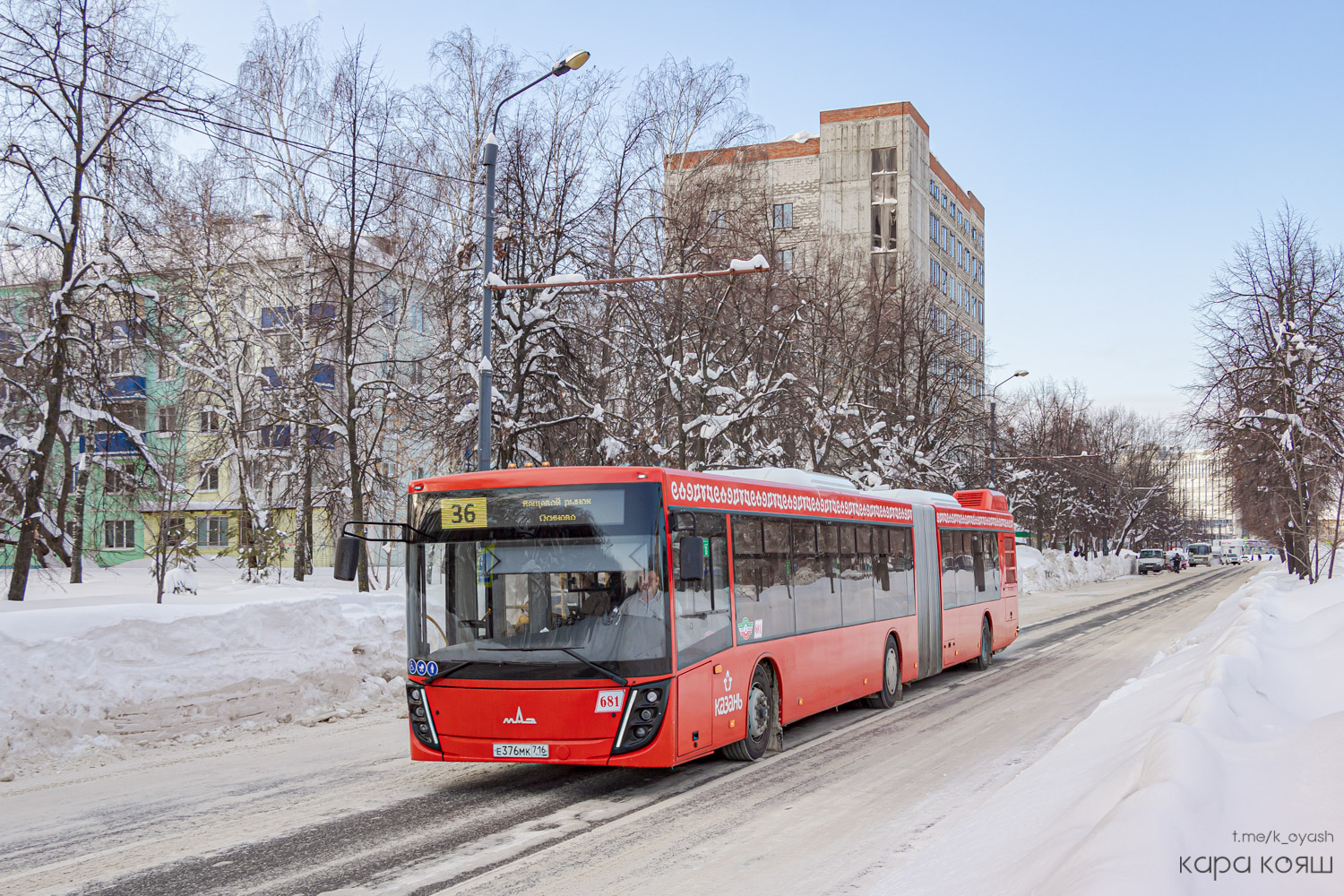 Татарстан, МАЗ-216.047 № 681