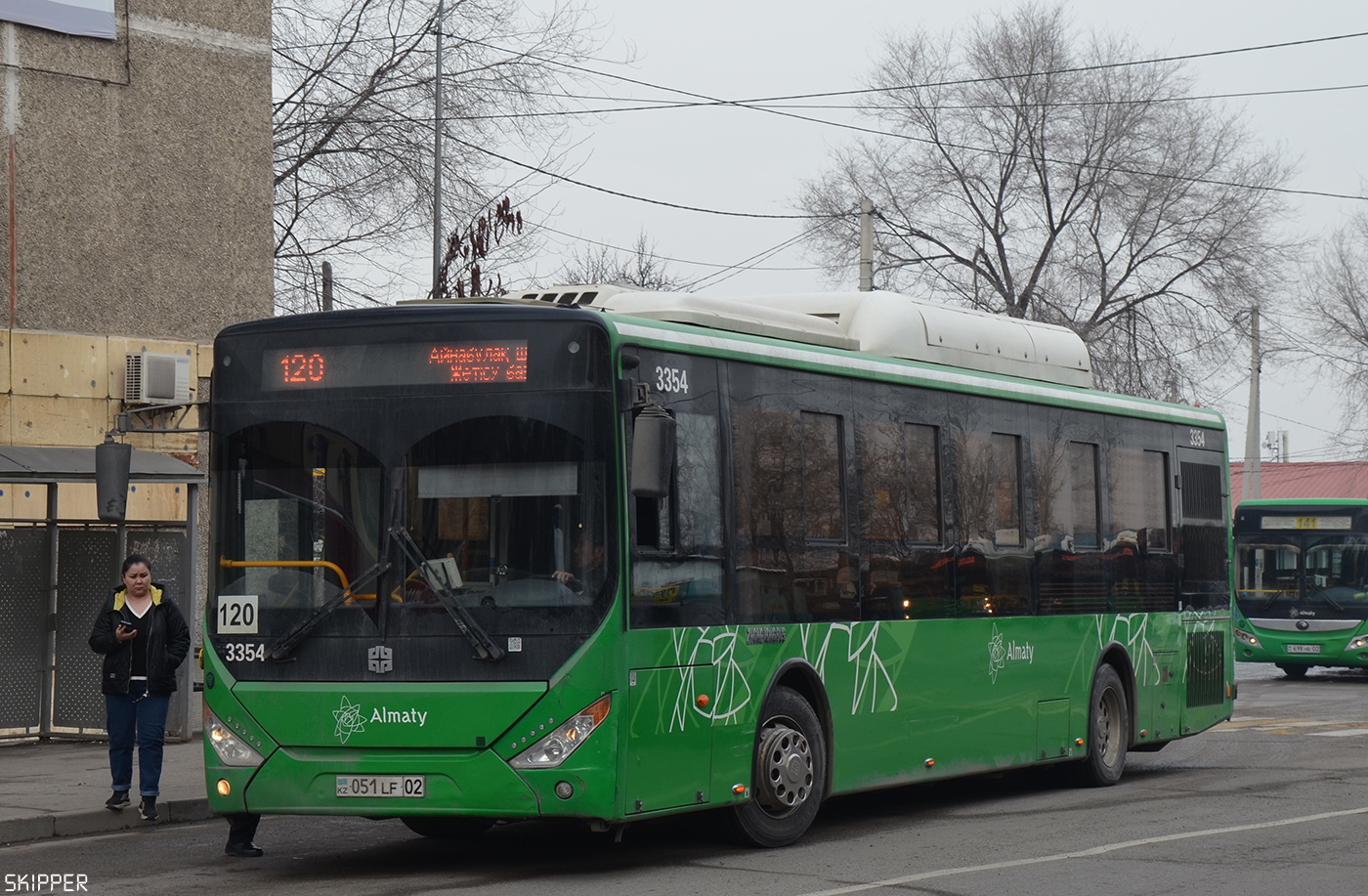 Алматы, Zhong Tong LCK6125HGAN № 3354
