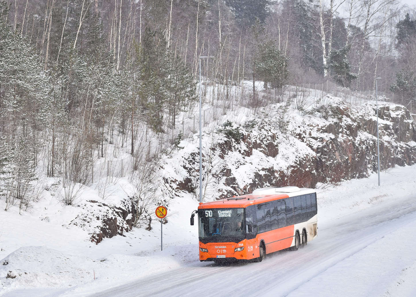 Финляндия, Scania Citywide LE Suburban № 1158