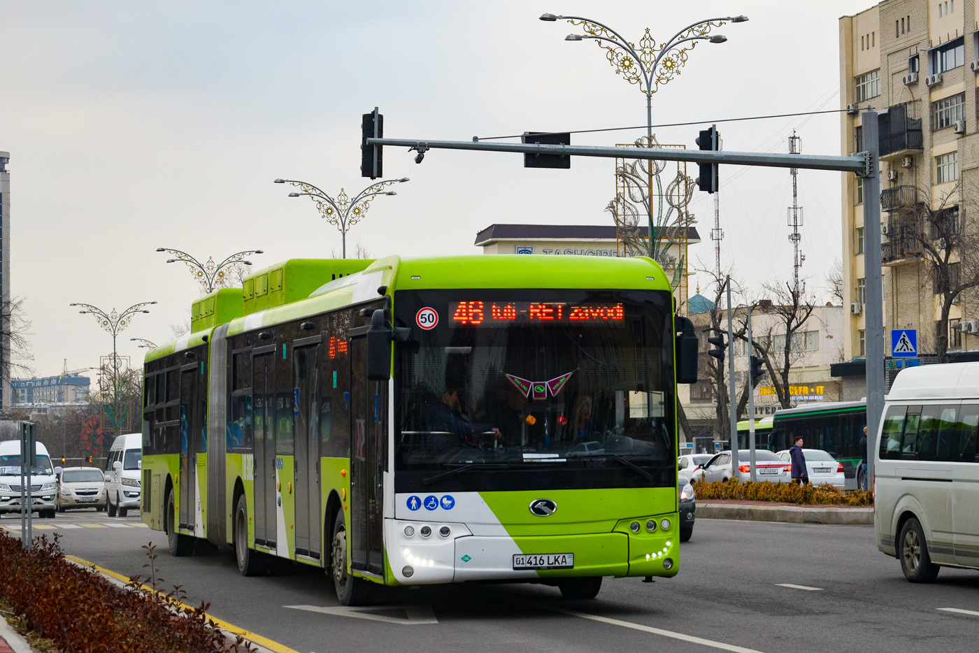 Узбекистан, King Long XMQ6180G № 18302
