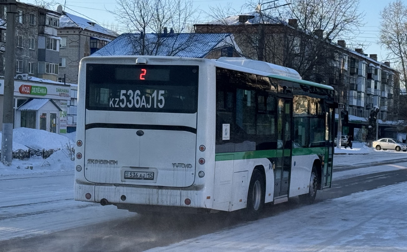 Северо-Казахстанская область, Yutong ZK6108HGH (QazTehna) № 536 AJ 15