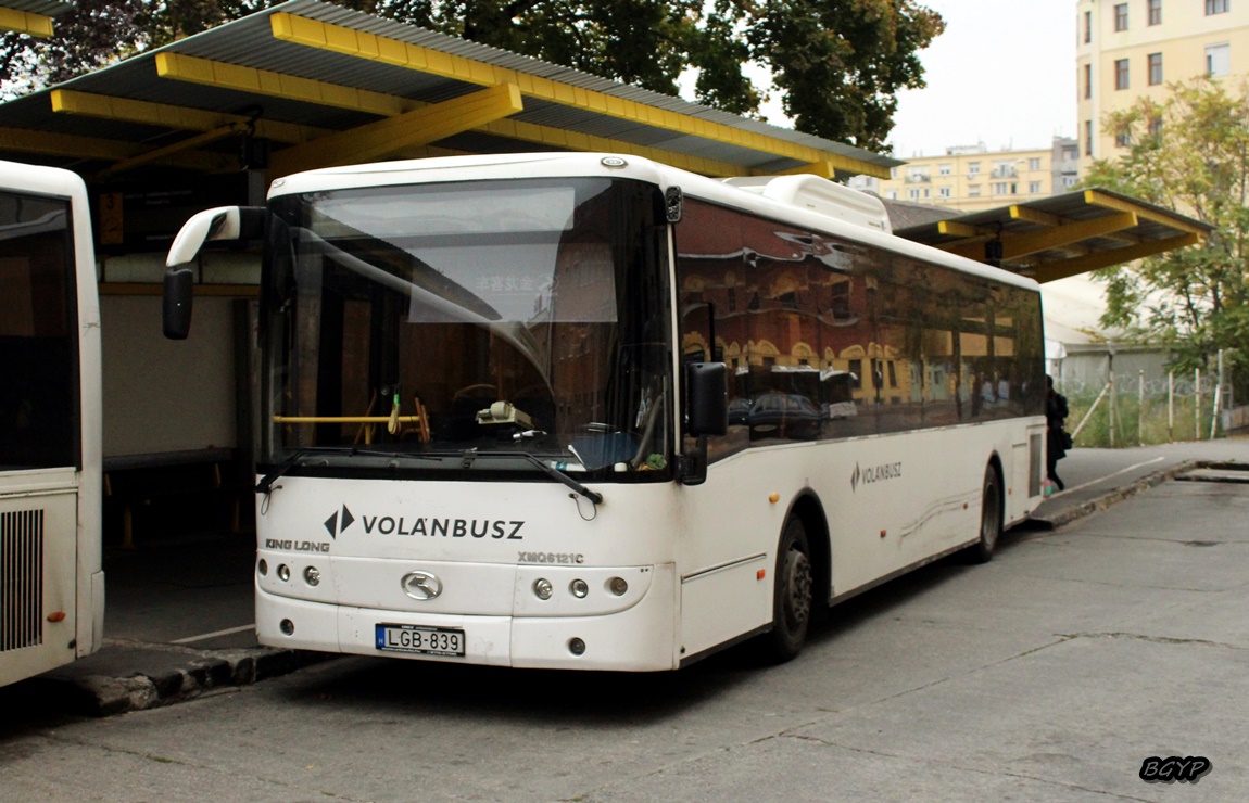 Венгрия, King Long XMQ6121G № LGB-839
