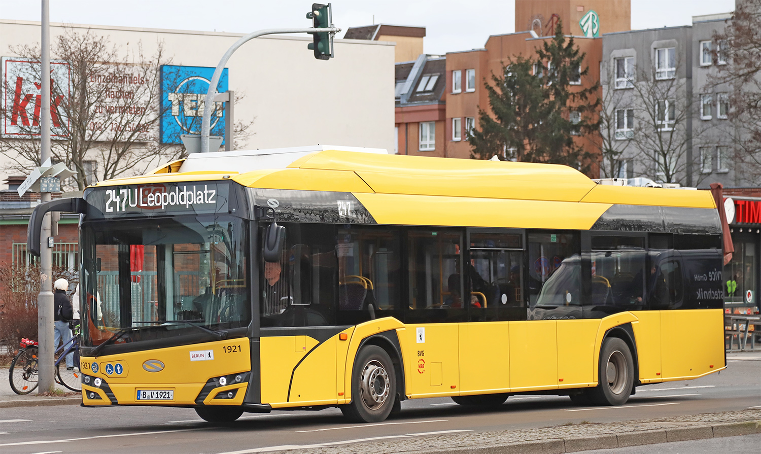 Берлин, Solaris Urbino IV 12 electric № 1921