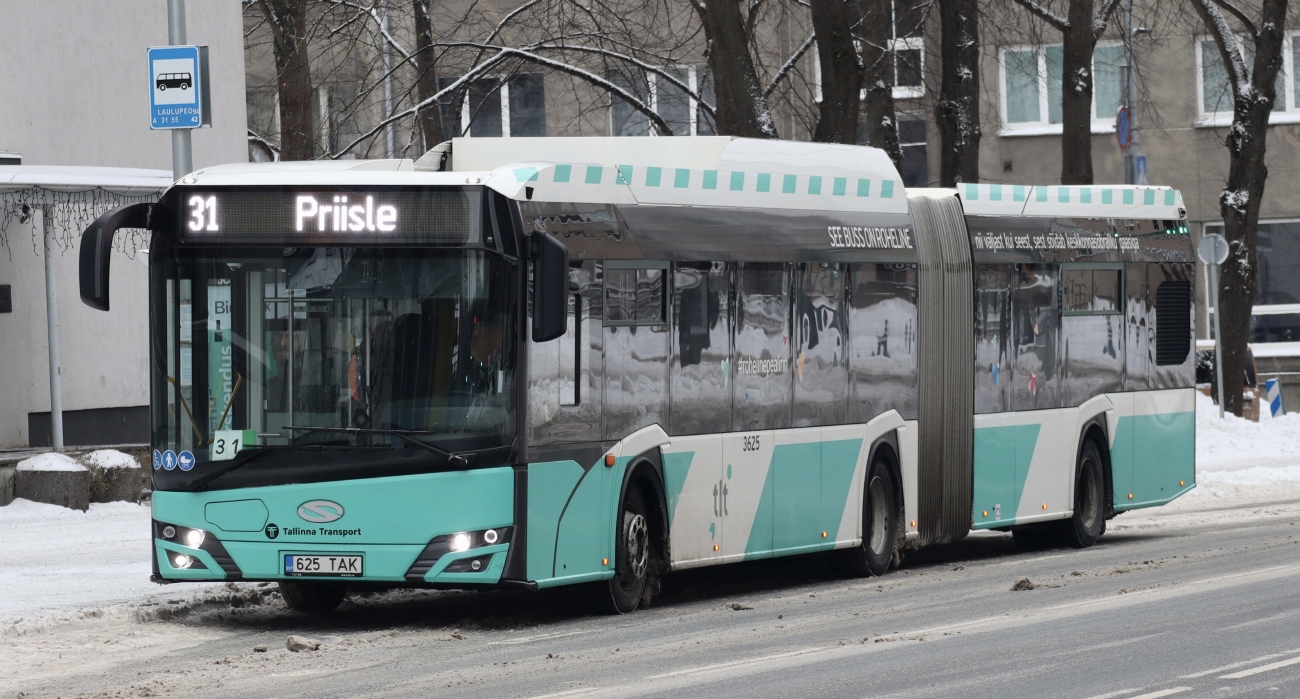 Эстония, Solaris Urbino IV 18 CNG № 3625