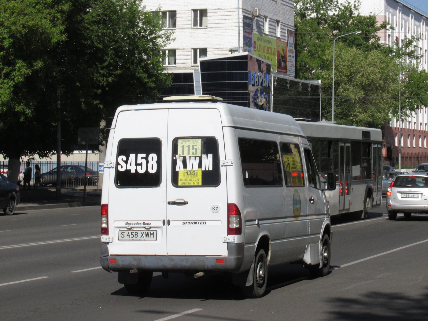 Павлодарская область, Mercedes-Benz Sprinter W901–905 № S 458 XWM