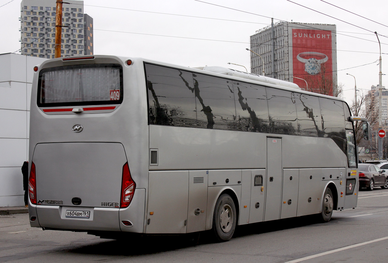 Ростовская область, Higer KLQ6128LQ № Х 604 ВМ 761
