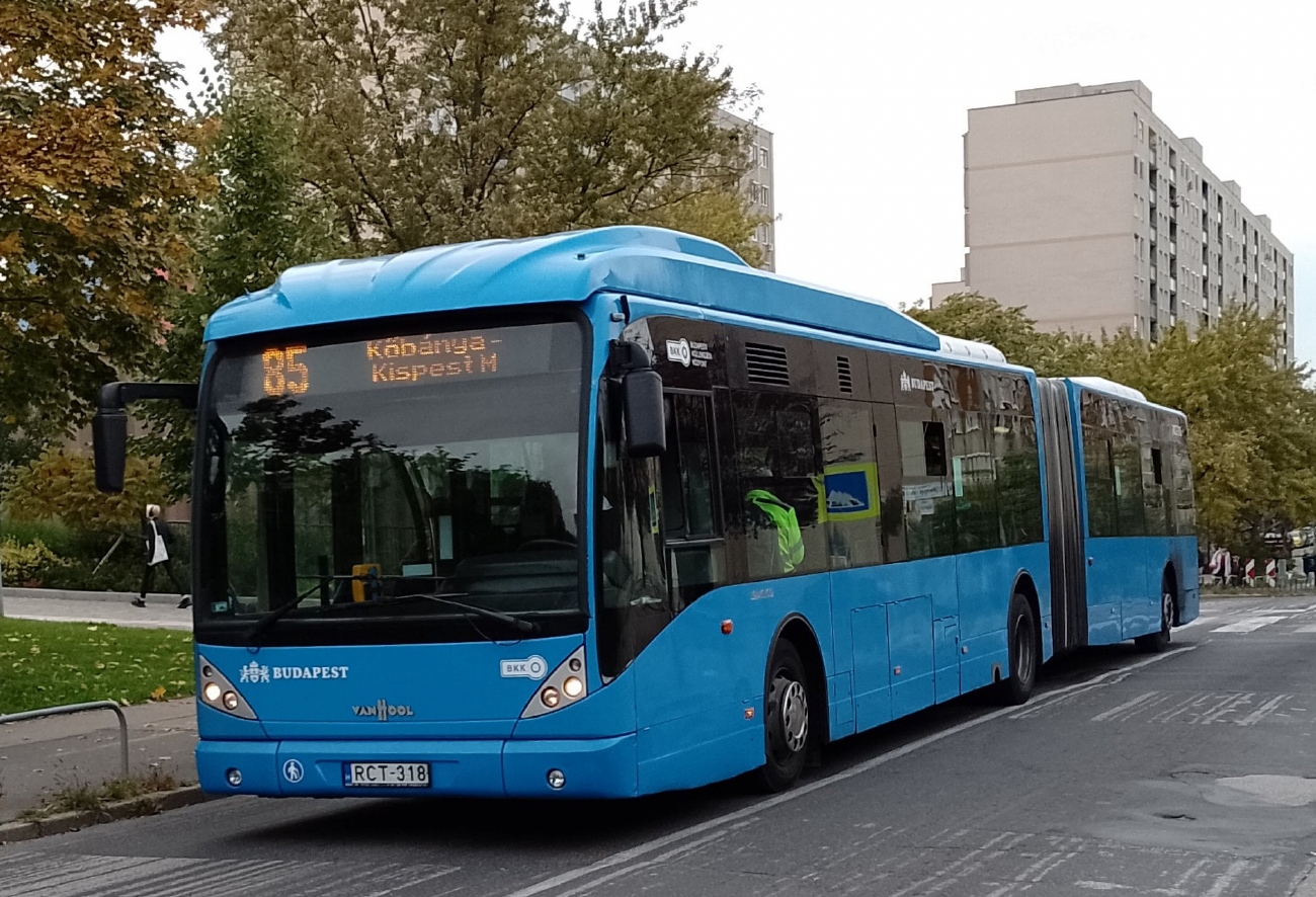 Венгрия, Van Hool New AG300 № RCT-318