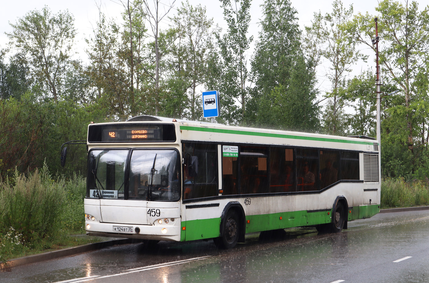 Вологодская область, МАЗ-103.465 № 459