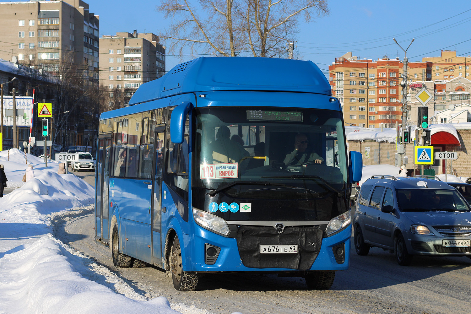 Кировская область, ПАЗ-320415-14 "Vector Next" № А 676 ТЕ 43