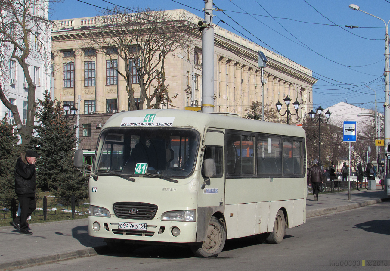 Ростовская область, Hyundai County SWB C08 (РЗГА) № 177