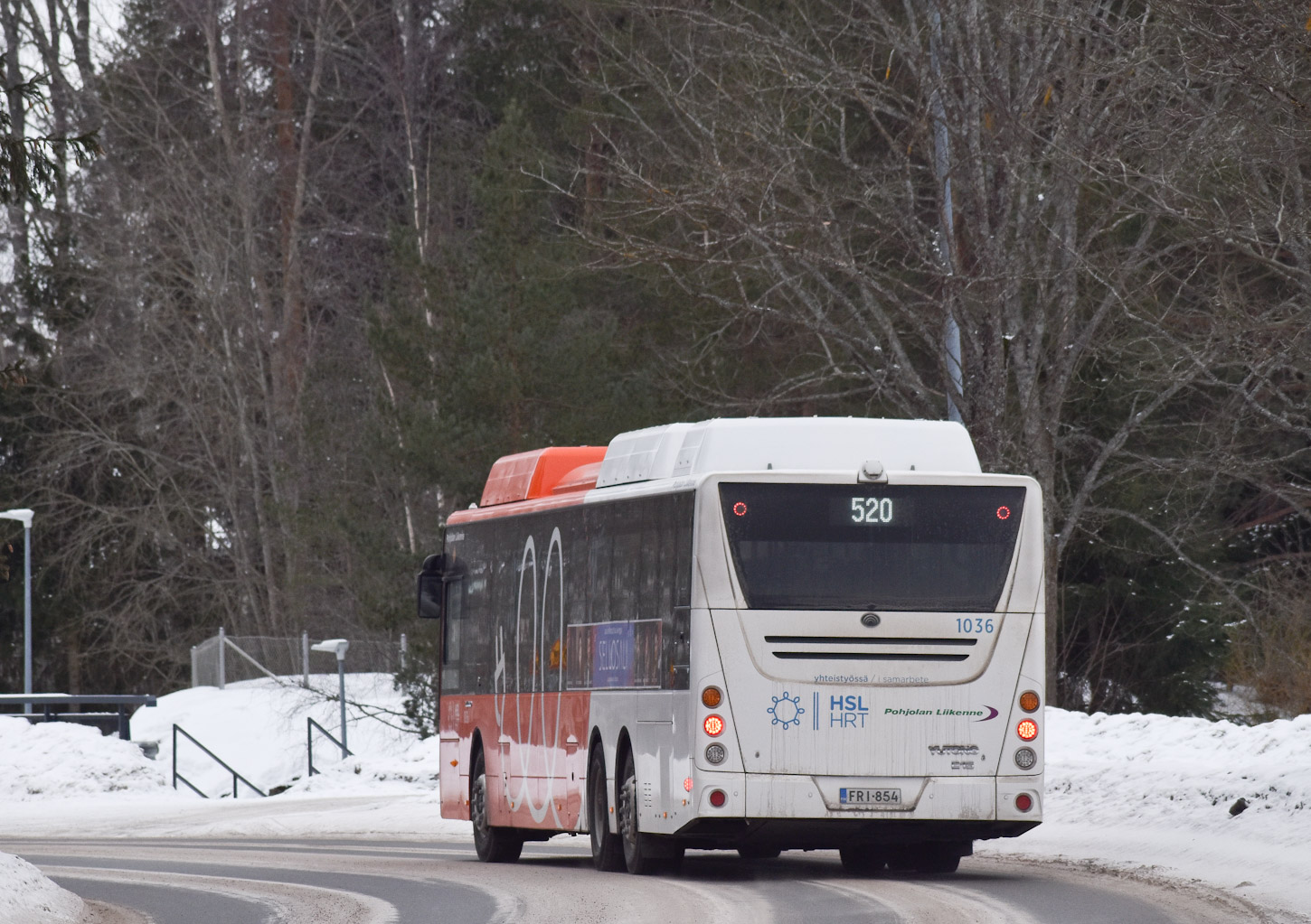 Фінляндыя, Yutong E15 № 1036