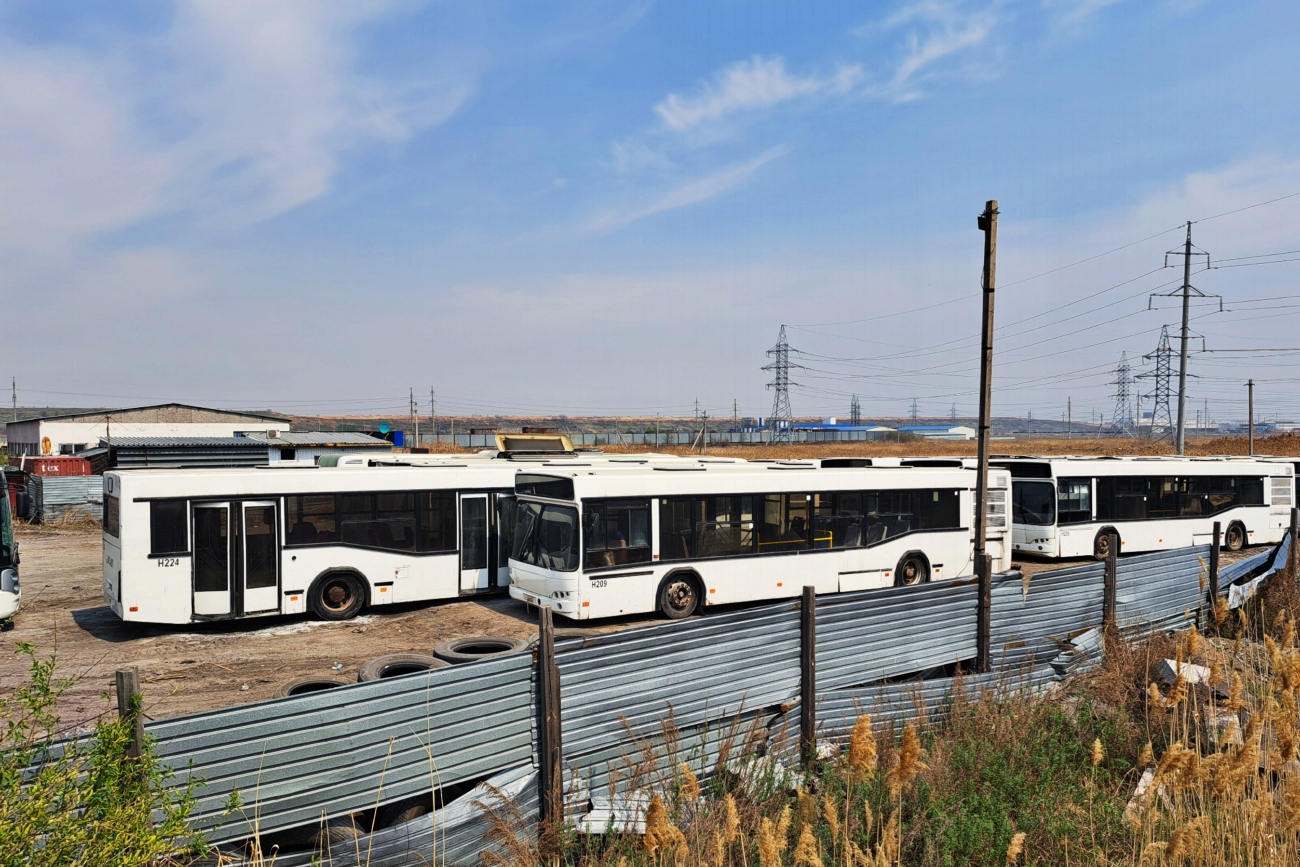 Astana, MAZ-103.465 # H208; Astana — Bus depot