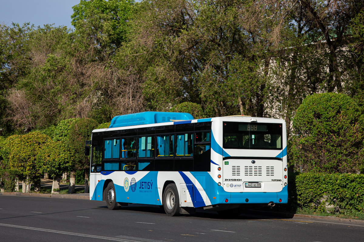 Жетысуская область, Yutong ZK6108HGH (СарыаркаАвтоПром) № 443 BD 05