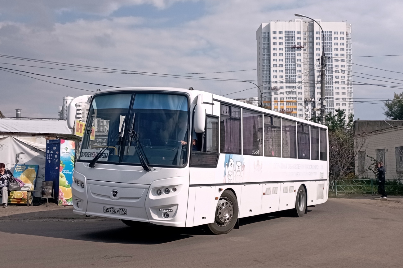 Воронежская область, КАвЗ-4238-81 № Н 573 ЕР 136