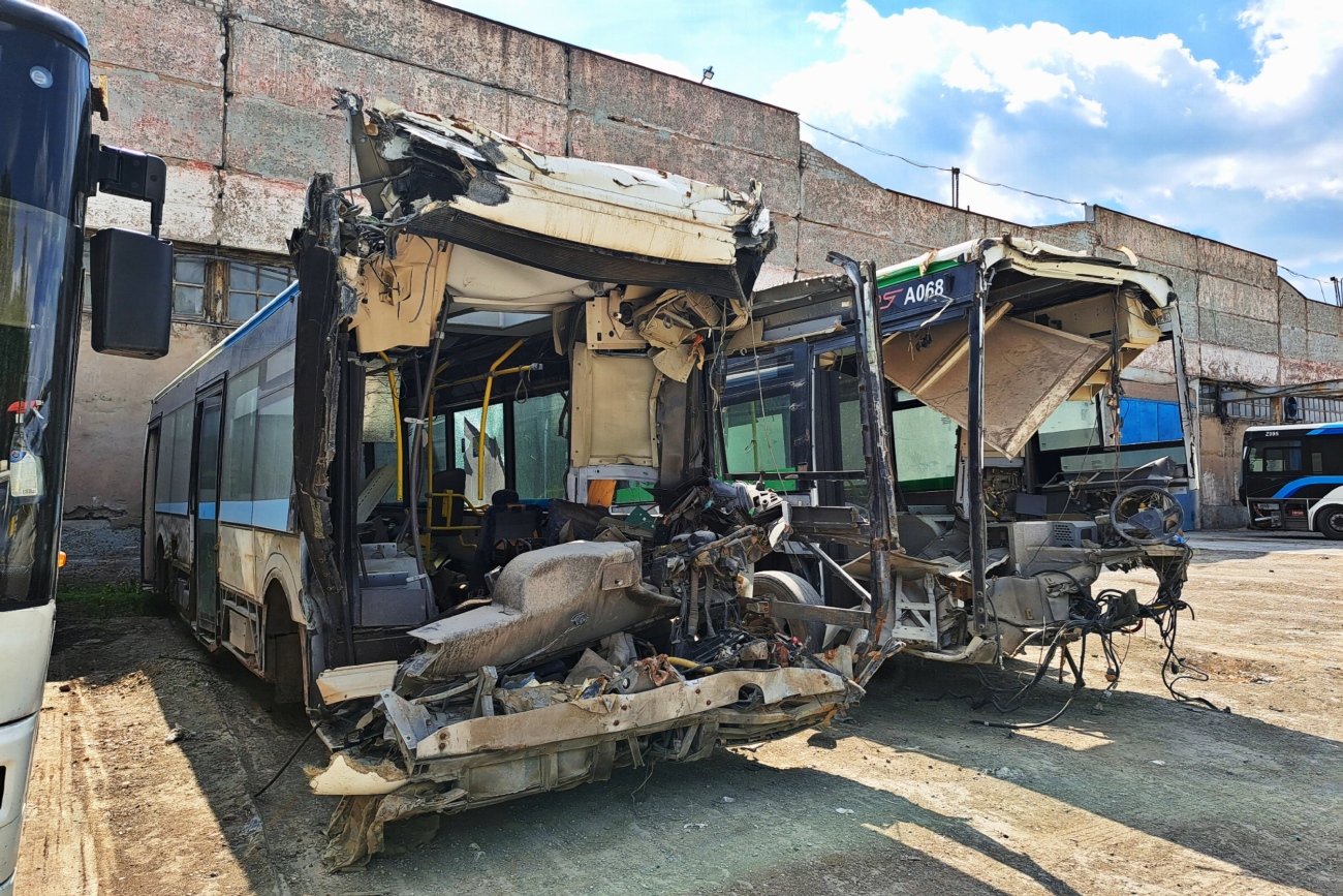 Astana, Irisbus Citelis 12M # P048; Astana — Bus depot